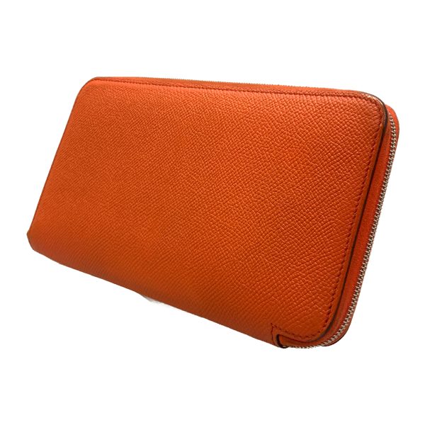 #HERMES Long Wallet ORN Leather Online now