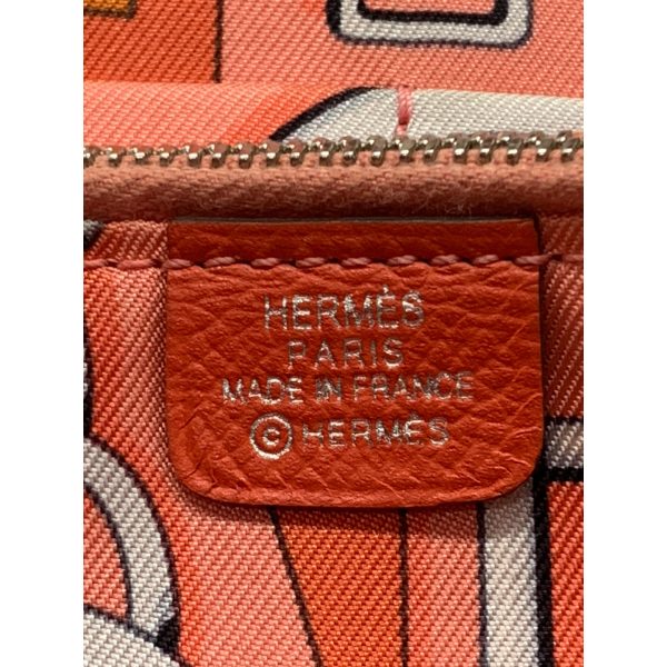 #HERMES Long Wallet ORN Leather Online now