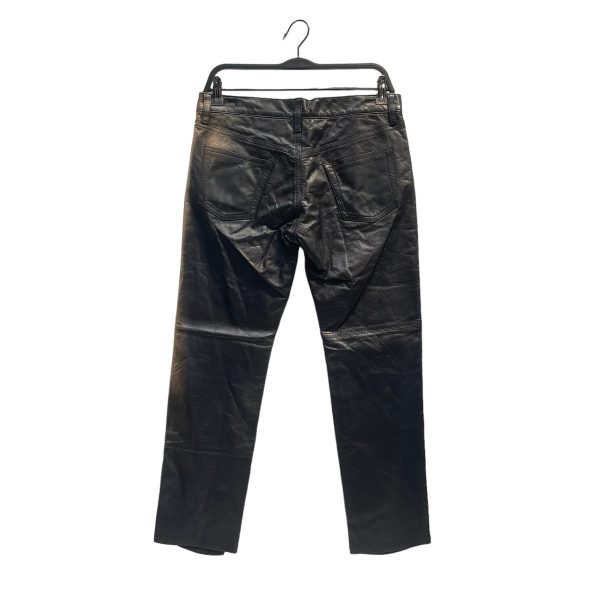 JUNYA WATANABE COMME des GARCONS Straight Pants M Leather BLK FADED LEATHER Online