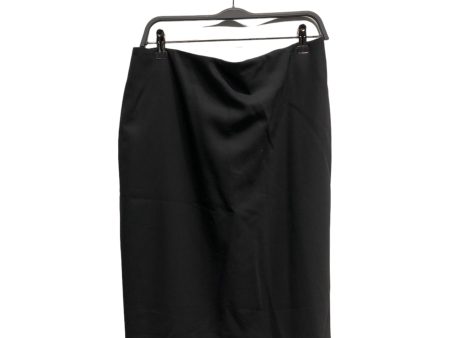 Jean Paul Gaultier Long Skirt 12 Rayon BLK  Cheap