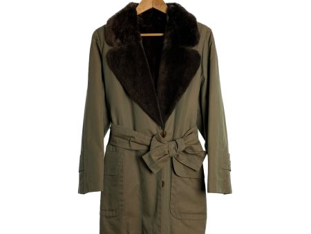 #CELINE Coat KHK Plain Cheap