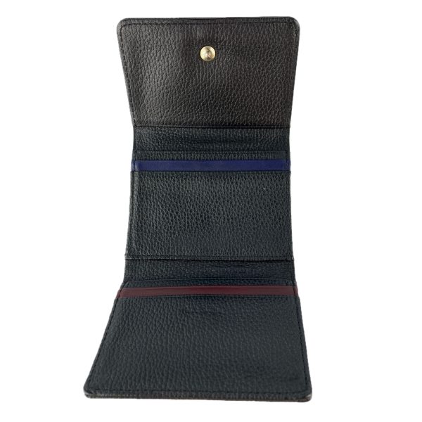 Paul Smith Trifold Wallet BLK Leather Supply