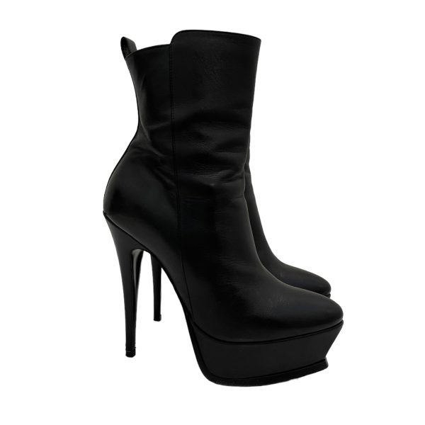 SAINT LAURENT Boots EU 36 Leather BLK  Cheap