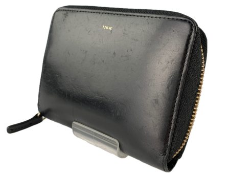 irose Bifold Wallet BLK Leather Cheap