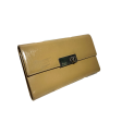 Salvatore Ferragamo Long Wallet Leather YEL MUSTARD LONG WALLET Discount