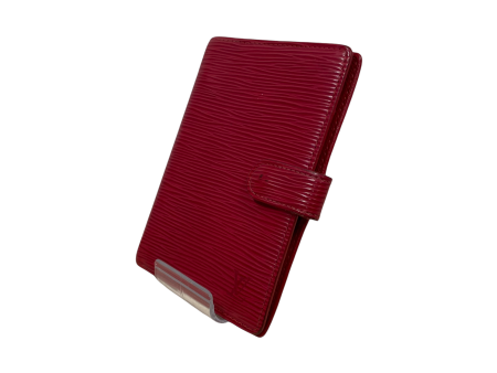 LOUIS VUITTON Agenda Cover Leather RED CA0093 Epi Online Hot Sale