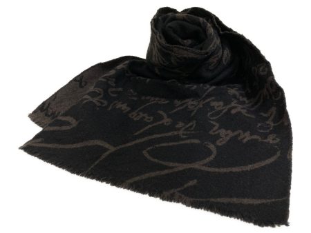 #BERLUTI Muffler Scarf BLK Online