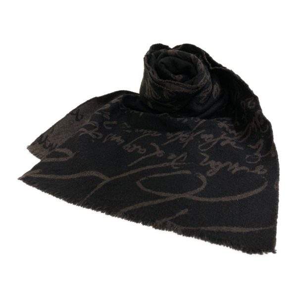 #BERLUTI Muffler Scarf BLK Online