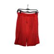 BURBERRY Shorts M Silk RED  Supply