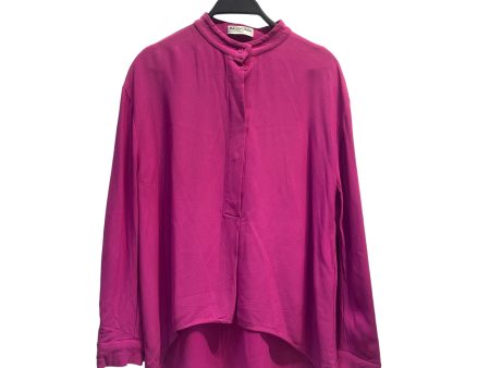 BALENCIAGA LS Blouse 34 Rayon PNK  Discount