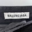 BALENCIAGA Long Skirt 36 Cotton BLK CONVERTIBLE RIPSTOP SKIRT Supply