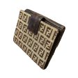 FENDI Bifold Wallet Monogram Cotton CML ZUCCA CANVAS For Cheap