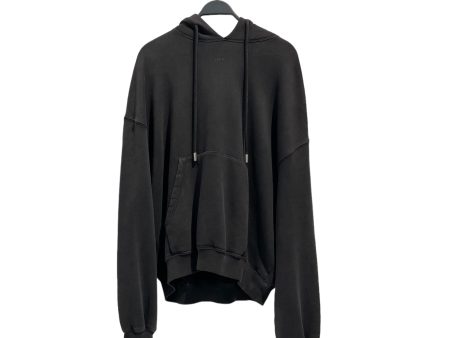 OFF-WHITE Hoodie S Cotton BLK  Cheap