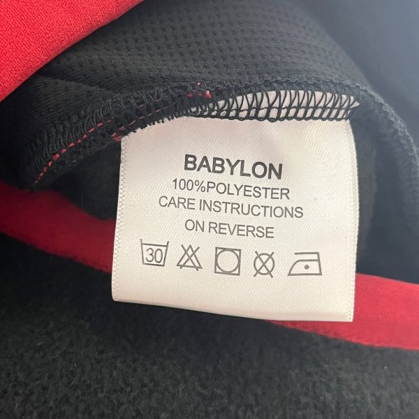 BABYLON LA Jacket M Polyester RED  For Cheap