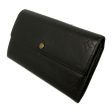 #LOUIS VUITTON POCHETTE PORTE MONNAIE CREDIT_MONOGRAM MAT Long Wallet BLK Leather M65172 Online Hot Sale