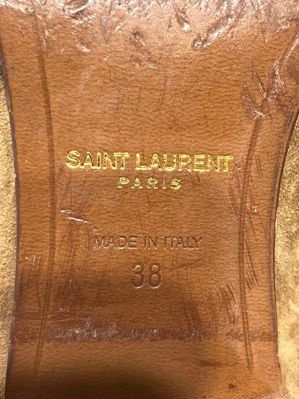 SAINT LAURENT Boots EU 38 Suede CML Sigaro For Discount