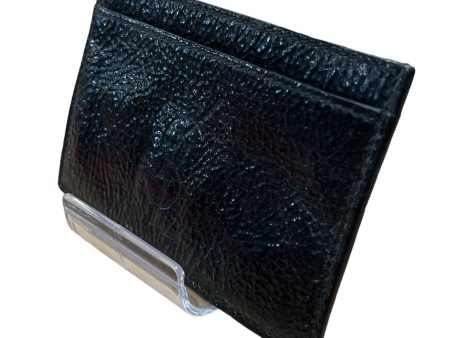 YVES SAINT LAURENT Wallet BLK PATENT LEATHER Online now