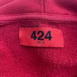 424(FourTwoFour) Hoodie M Cotton RED 424 TODAY on Sale