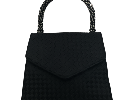 BOTTEGA VENETA Hand Bag Cotton BLK STUDDED HANDLE For Cheap