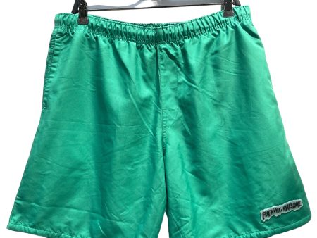 Fucking Awesome Shorts L Nylon GRN  on Sale