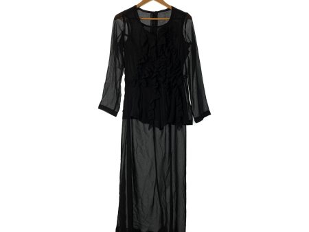 COMME des GARCONS LS Dress Black Polyester GO-040500 Online Hot Sale