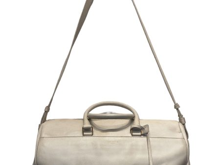 SAINT LAURENT   Boston Bag -- Plain Leather WHT W [Contemporary] Feminine  Discount