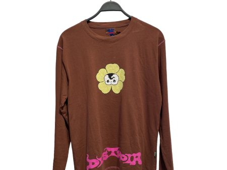 Heaven By Marc Jacobs LS T-Shirt M Cotton BRW Graphic FLOWER BABY LONGSLEEVE Online Hot Sale