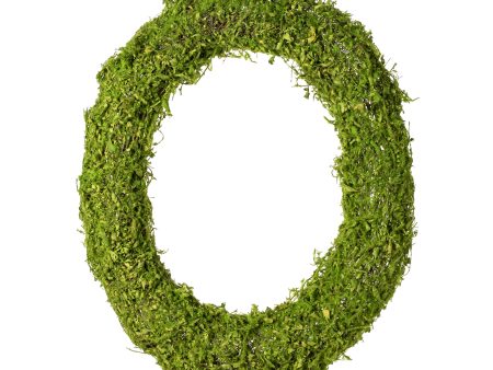 19  Green Moss Vine Wreath: Oval Sale