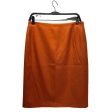 JIL SANDER Long Skirt 38 Acrylic ORN  Fashion