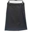 YOHJI YAMAMOTO Skirt S Wool BLK  For Cheap