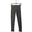 MARITHE FRANCOIS GIRBAUD Skinny Pants S Cotton GRN RUSTED METALLIC FRONT BUTTON Online