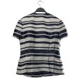 3.1 phillip lim SS Blouse 2 Stripe Cotton WHT NAVY STRIPES   ZIP FRONT For Cheap