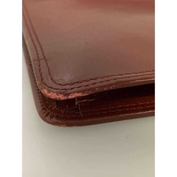 #Cartier Clutch Bag BRD Leather Plain Online Sale