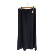 ISSEY MIYAKE Long Skirt M NVY Wool Plain For Discount