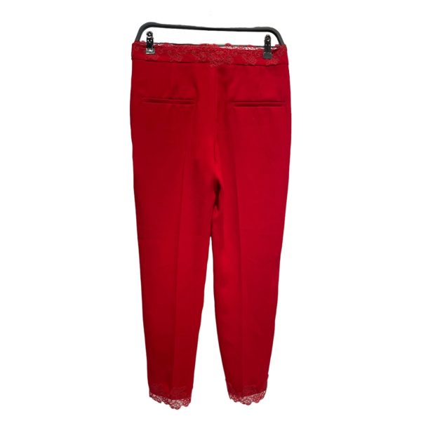 The Kooples Bottoms 32 Cotton RED RED LACE ACCENTS Online