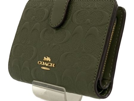 COACH Bifold Wallet GRN F67565 Cheap