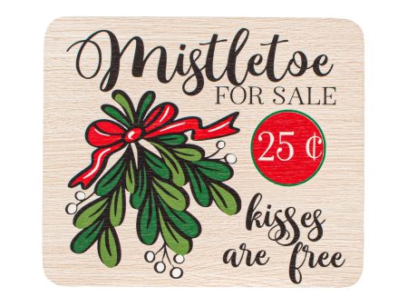 8  Waterproof Sign: Mistletoe For Sale (no holes) For Cheap