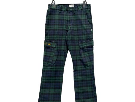 w)taps Cargo Pants 3 GRN Cotton Plaid 192WVDT-PTM04 192WVDT-PTM04 For Cheap