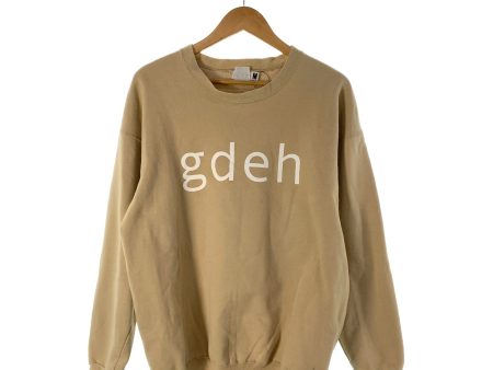 GOOD ENOUGH Sweatshirt M Beige Cotton  on Sale