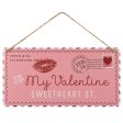 12  Embossed Metal Love Letter Valentine Sign Online