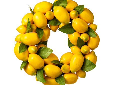 15  Lemons on Grapevine Wreath Online