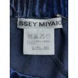 ISSEY MIYAKE Long Skirt 3 BLU Velour Plain Online now