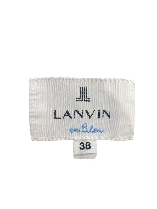 LANVIN en Bleu Shorts 38 Nylon KHK  Sale