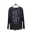 YOHJI YAMAMOTO LS T-Shirt XXL BLK Cotton HN-T78-878 HN-T78-878 Online Hot Sale