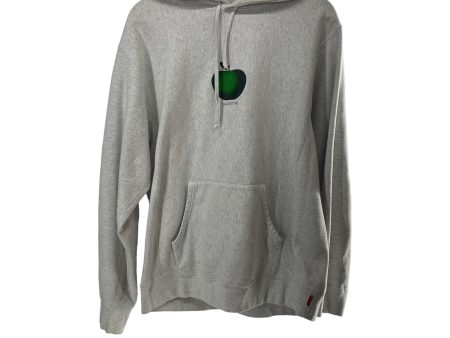 Supreme Hoodie XL Graphic Cotton GRY GREEN APPLE Hot on Sale