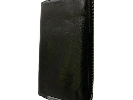 POLO RALPH LAUREN Long Wallet BLK Leather For Cheap