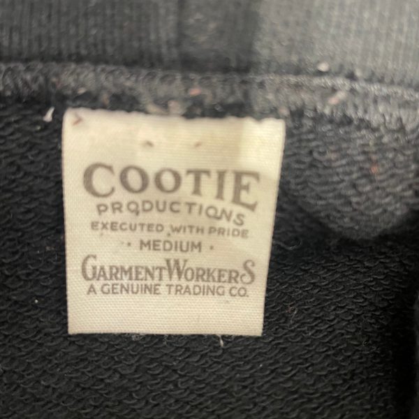 COOTIE Hoodie M BLK Cotton  Fashion