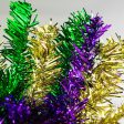 20  Metallic Pine Wreath: Mardi Gras (135 Tips) Online