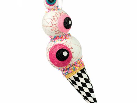 13  EyesCream Ornament: Harlequin Pink Eyeballs Ice Cream For Discount