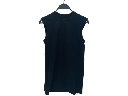 DOLCE&GABBANA Tank Top XS BLK Cotton Online Hot Sale